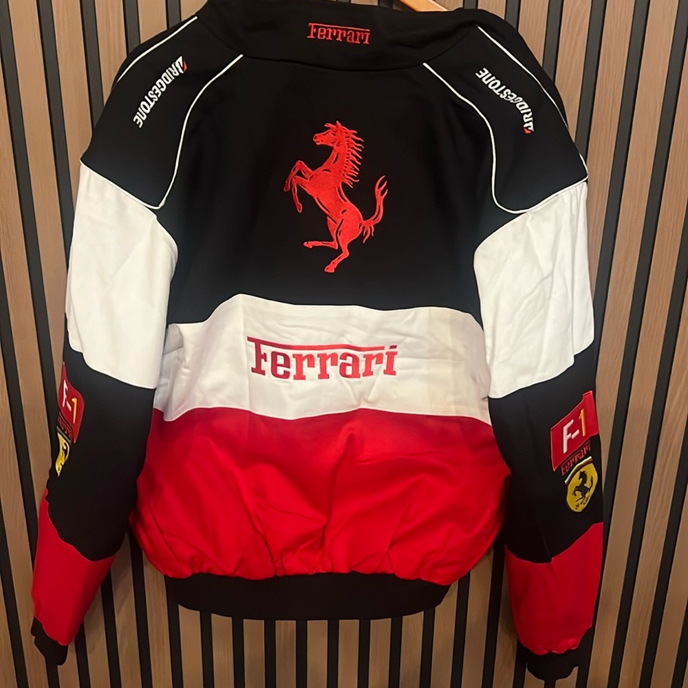 Ferrari Racing Jacket Sz L - Picture 2 of 3